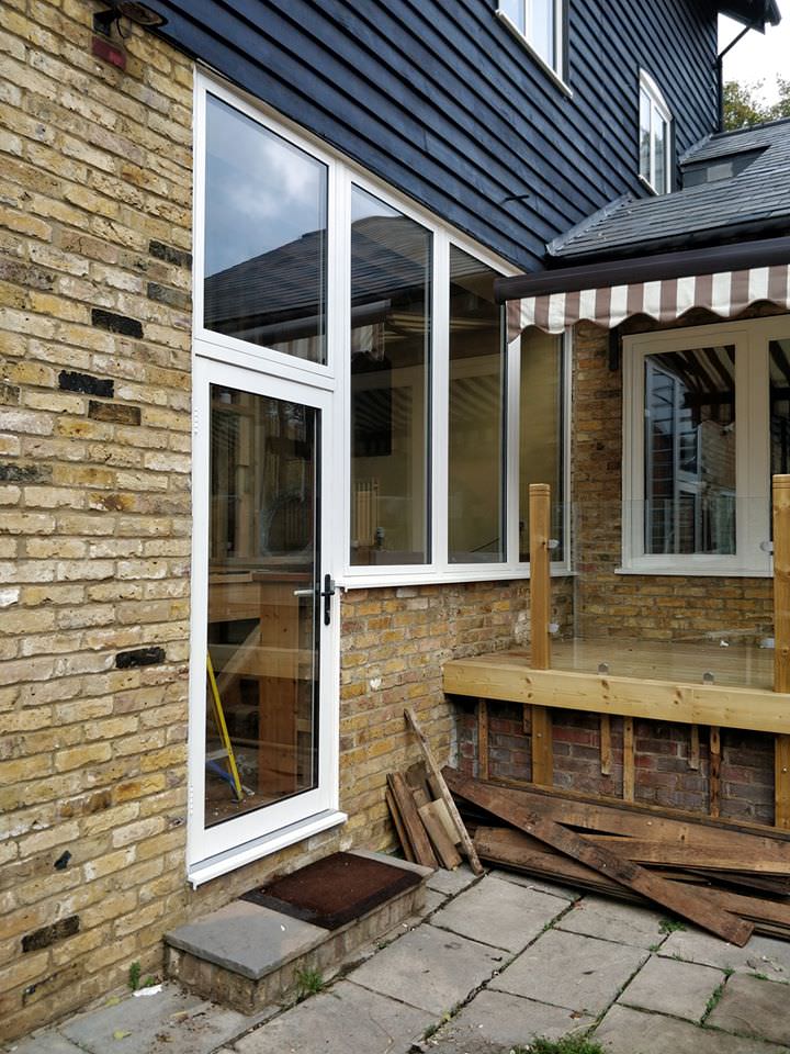 Image of a door and window installed by Clearview 2000 Ltd