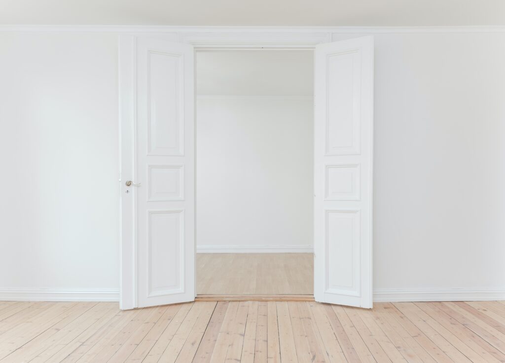 Image of a new door