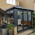 Image of new cubed conservatory